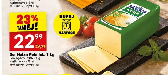 Ser Natan Polmlek promocja w Twój Market