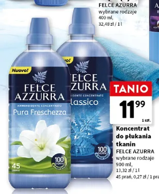 Koncentrat do płukania tkanin Felce Azzurra promocja w Intermarche