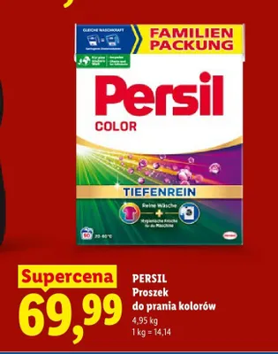 Proszek do prania kolorów Persil promocja w Lidl
