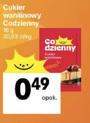 Cukier wanilinowy promocja w Delikatesy Centrum
