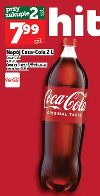 Napój Coca-Cola promocja w TOPAZ