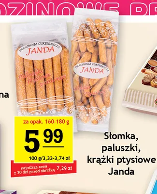 Krążki ptysiowe Janda promocja w Gram Market