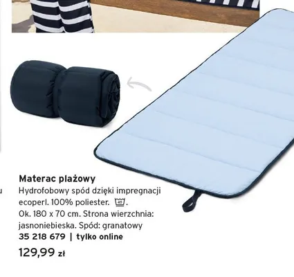 Materac plażowy promocja w Tchibo