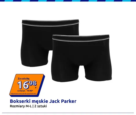 Bokserki męskie Jack Parker 2-pak promocja w Action
