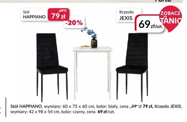 Stół Happiano promocja w Salony Agata