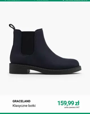 Klasyczne botki Graceland promocja w Deichmann