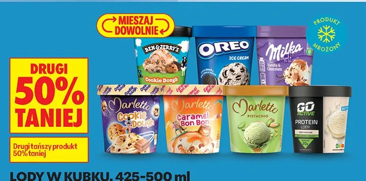 Lody Ben & Jerry's Cookie Dough promocja w Biedronka