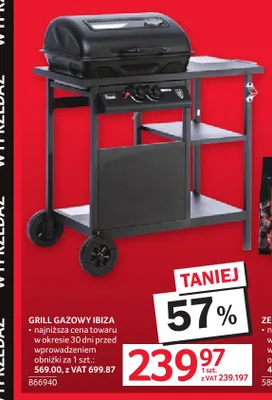 Grill gazowy Ibiza promocja w Selgros