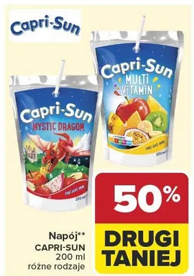 Napój Capri-Sun Multi Vitamin promocja w Carrefour