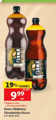 Kwas chlebowy Słowiańska Dusza promocja w Auchan