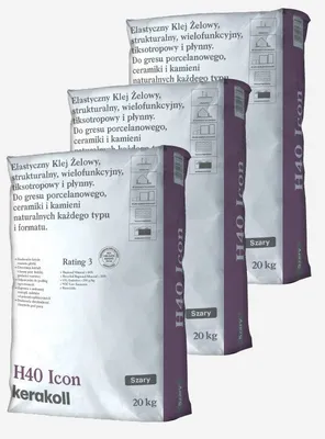 Klej Kerakoll H40 Icon szary 20kg promocja w Castorama