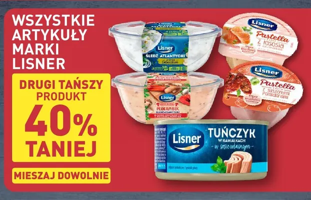 Pastella z suszonymi pomidorami Lisner promocja w Aldi