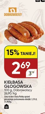 Kiełbasa Głogowska Dobrowolscy promocja w Chata Polska
