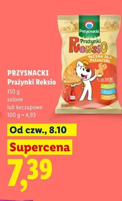 Prażynki Reksio keczupowe Przysnacki promocja w Lidl
