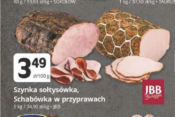 Szynka sołtysówka JBB promocja w Marketvita