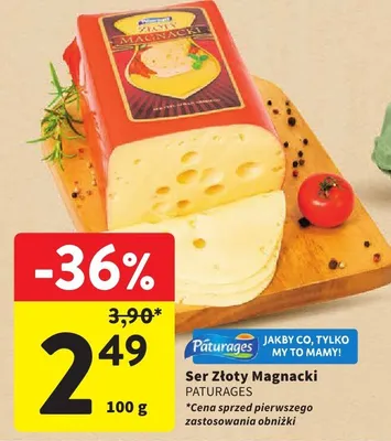 Ser żółty magnacki promocja w Intermarche