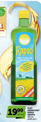 Olej rzepakowy Rapso Kresto promocja w ABC