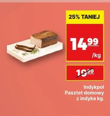 Pasztet domowy z indyka Indykpol promocja w API Market