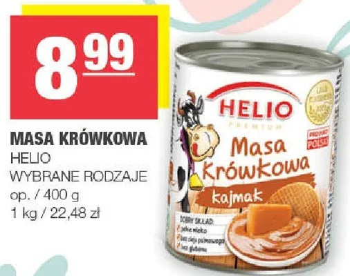 Masa krówkowa promocja w SPAR