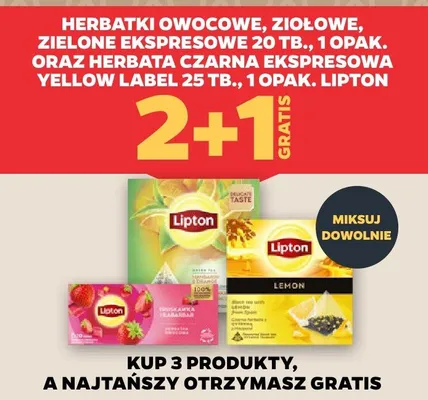 Herbatki owocowe, ziołowe, zielone ekspresowe 20 tb. promocja w Netto