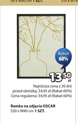 Ramka na zdjęcia OSCAR promocja w Jysk