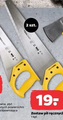 Zestaw pił ręcznych promocja w Netto