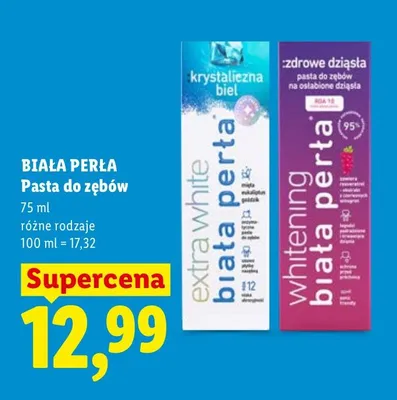 Pasta do zębów promocja w Lidl