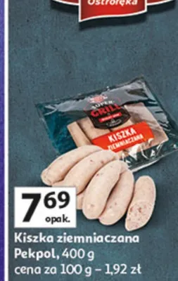 Kiszka ziemniaczana promocja w Auchan