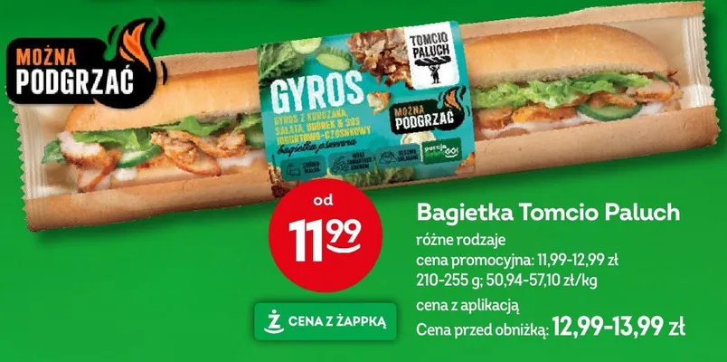 Bagietka różne rodzaje promocja w Żabka