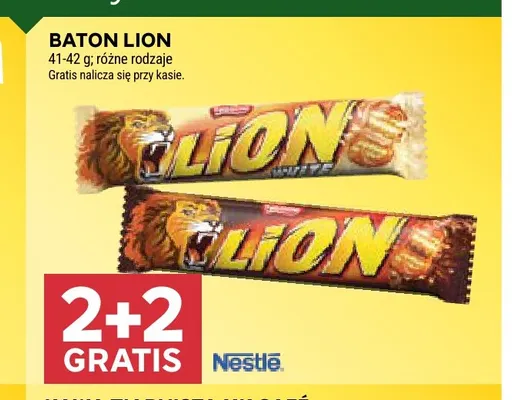 Baton Lion promocja w Stokrotka