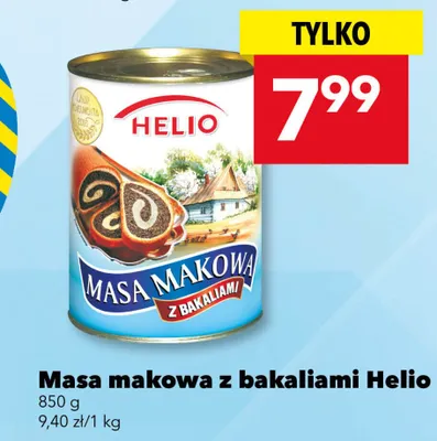 Masa makowa z bakaliami promocja w LEWIATAN