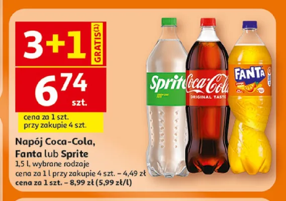 Napój Coca-cola promocja w Auchan