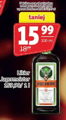 Likier Jagermeister promocja w Prim Market