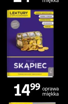 Książka Skąpiec oprawa miękka Wilga promocja w Empik