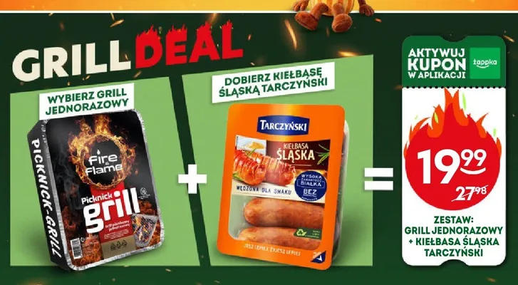 Kiełbasa śląska Tarczyński promocja w Żabka
