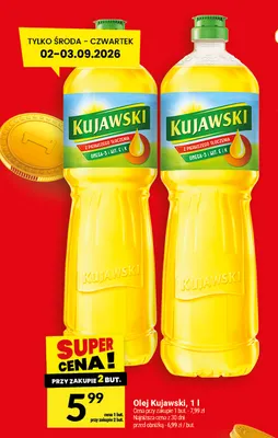 Olej rzepakowy Kujawski promocja w Twój Market