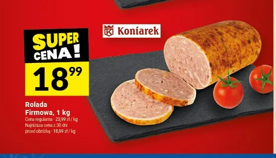 Rolada Firmowa Koniarek promocja w Twój Market