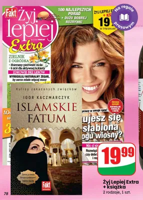 Żyj Lepiej Extra + książka promocja w Dino