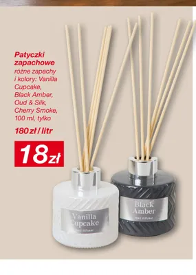 Patyczki zapachowe Oud & Silk promocja w KiK