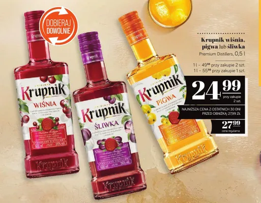 Wódka pigwa promocja w POLOmarket