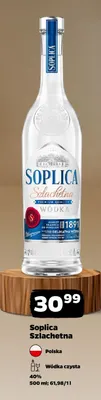 Wódka Soplica Szlachetna promocja w Netto