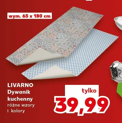 Dywanik kuchenny Livarno 65x180 cm promocja w Kaufland