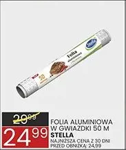 Folia aluminiowa do grillowania Stella promocja w Wafelek