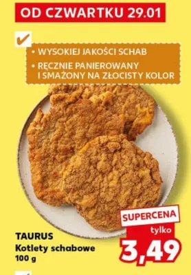 Kotlety schabowe promocja w Kaufland