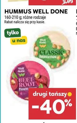 Hummus Well Done promocja w Stokrotka