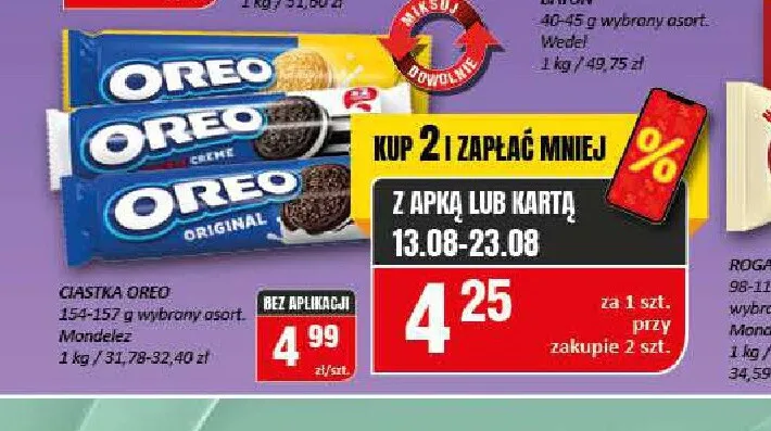 Ciastka Oreo Original promocja w Chorten