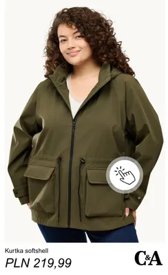 Kurtka softshell C & A promocja w C&A