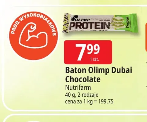 Baton Olimp Dubai Chocolate promocja w Leclerc