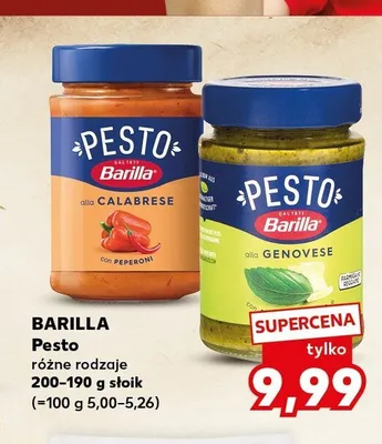 Pesto Barilla alla Calabrese promocja w Kaufland