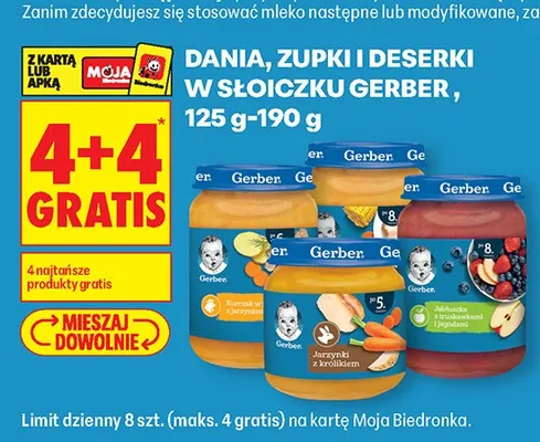 Danie Gerber Kurczak w potrawce z jarzynkami promocja w Biedronka